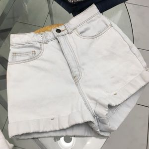 High waist shorts